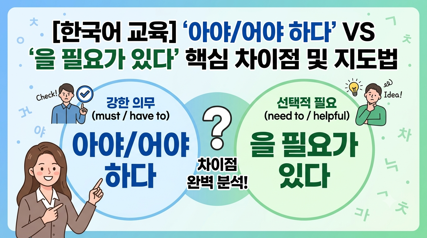 강한 의무 vs 선택적 필요