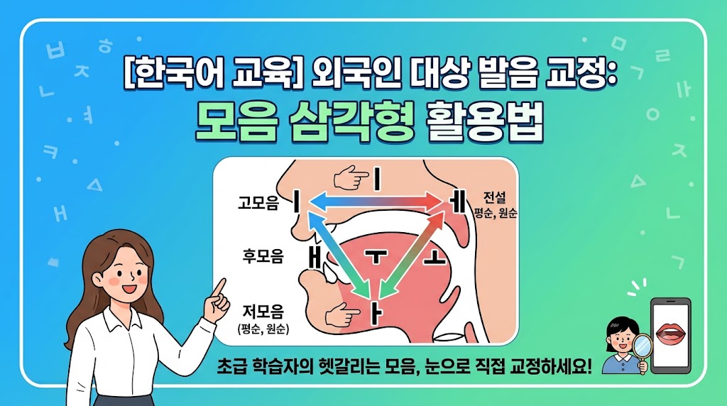 발음 교정을 돕는 모음 삼각형 활용법